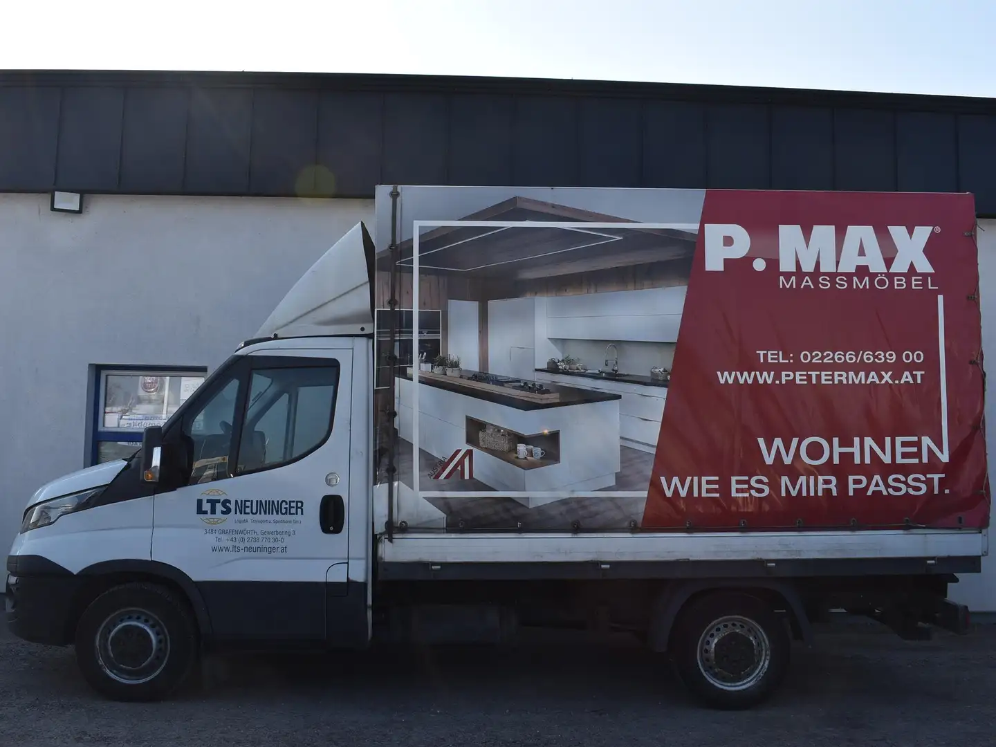 Iveco Daily Einzelkabine 35S14. Radstand 3450 NETTO 10.400,00 Weiß - 2