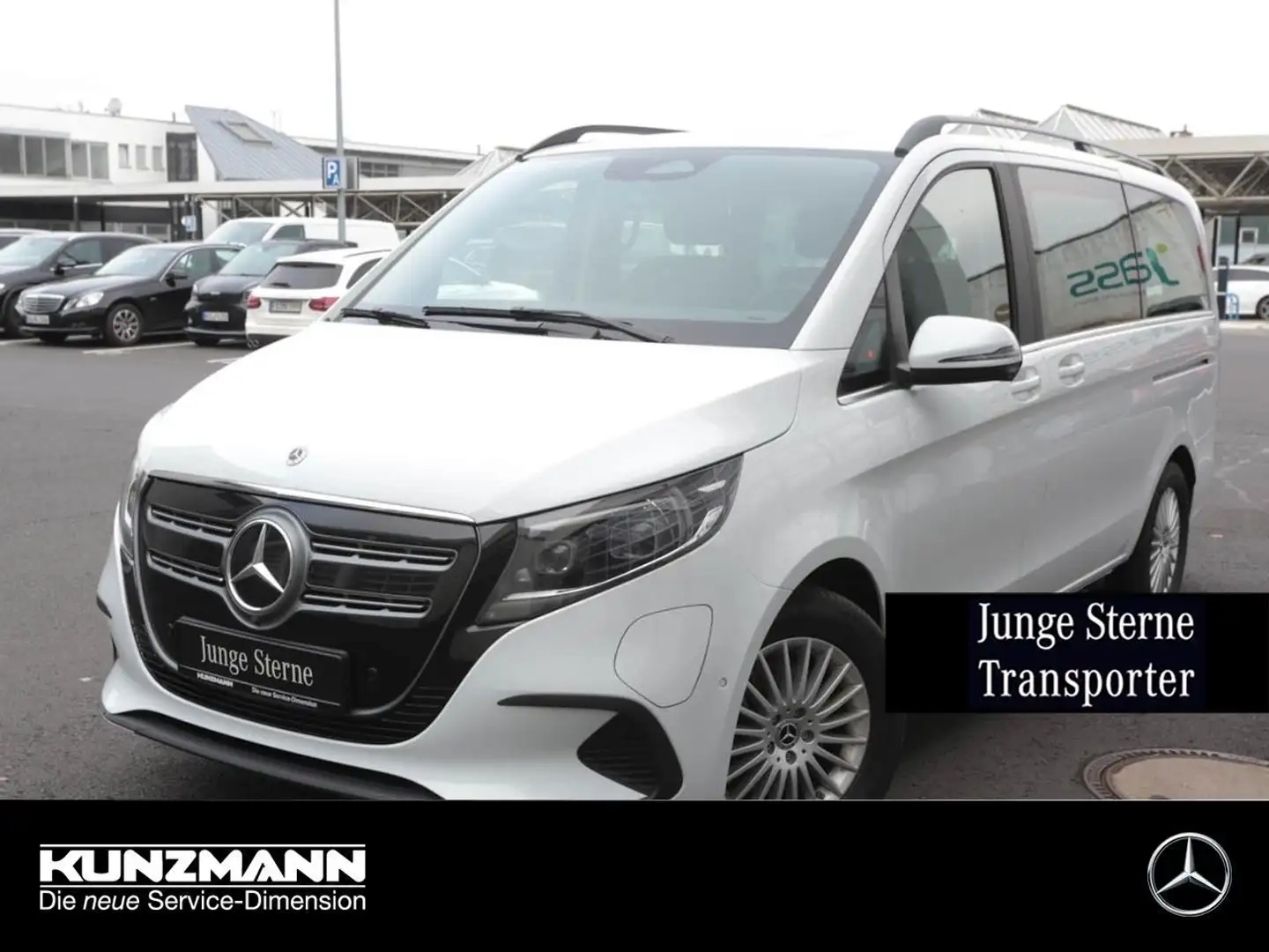Mercedes-Benz EQV 300 AVANTGARDE Lang MBUX Navi Distronic 360° Blanc - 1