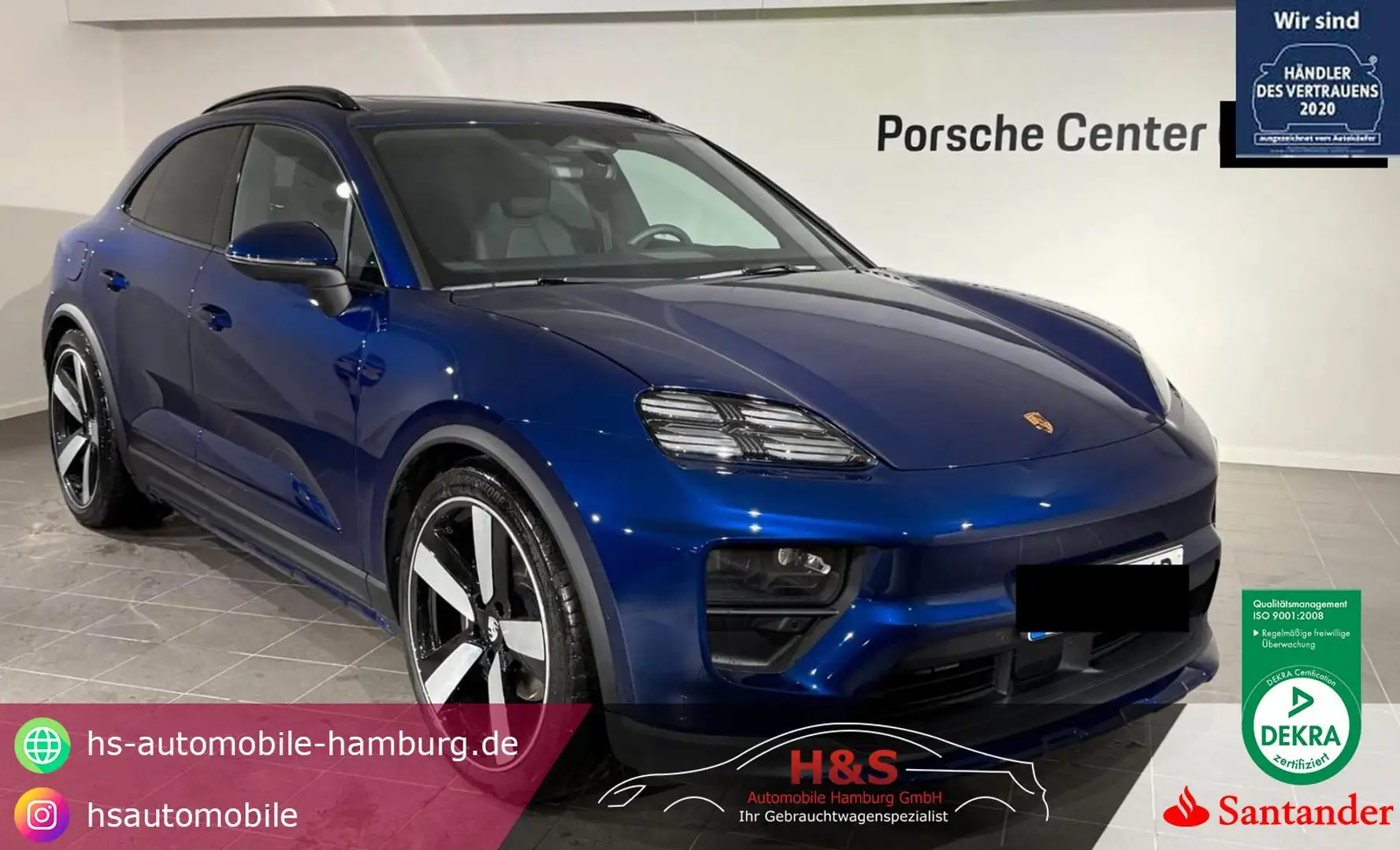 Porsche Macan Electric 4 Blau - 1