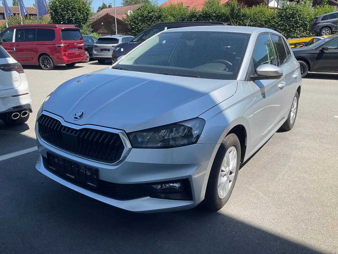 Skoda Fabia 1.0 TSI Selection, Navi, LED, 16-Zoll, 5-J Garanti Silber - 2