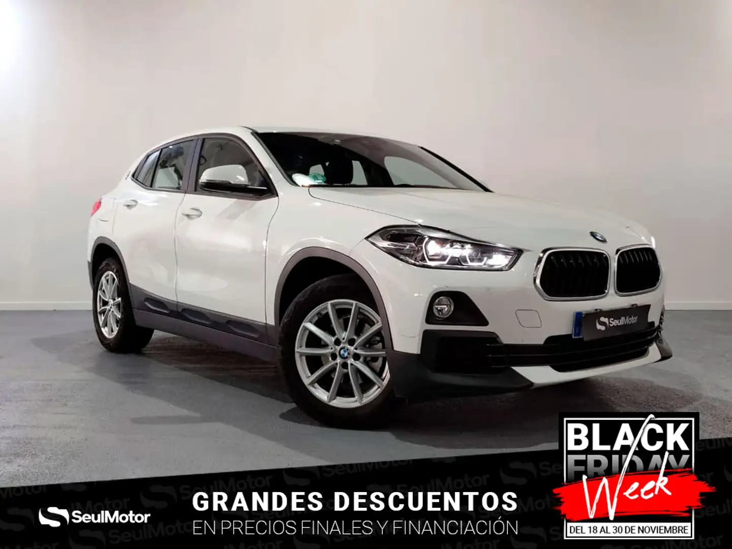 BMW X2 sDrive 18d Blanc - 1