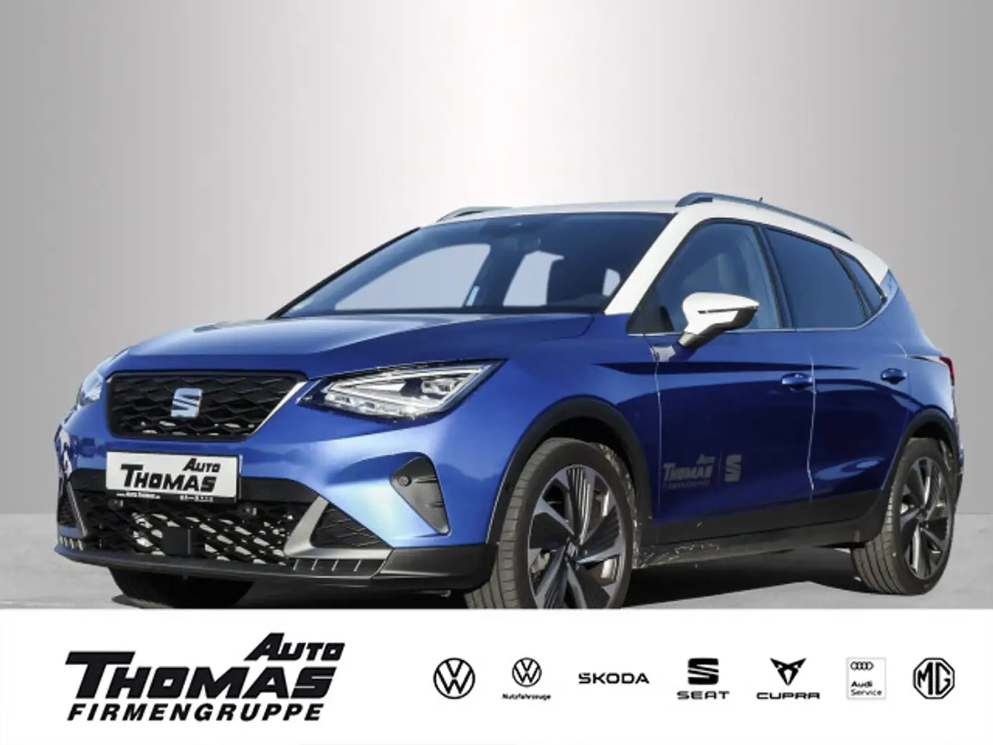 SEAT Arona FR 1.0 TSI DSG LED+NAVI+PDC+RFK Blau - 1