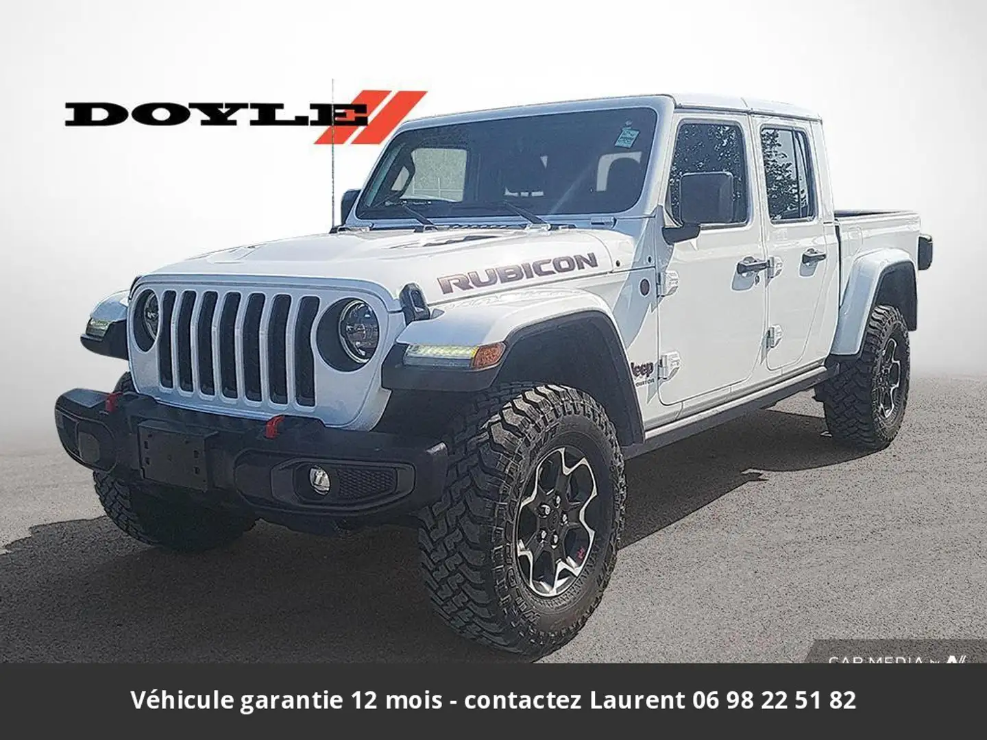 Jeep Gladiator Rubicon 4x4 Tout compris hors homologation 4500e Blanc - 1