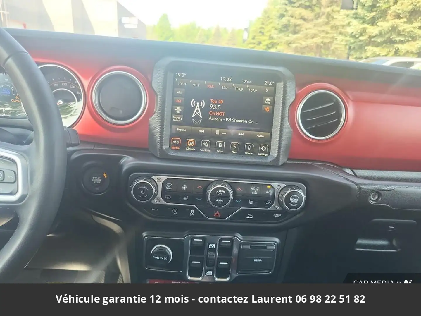 Jeep Gladiator Rubicon 4x4 Tout compris hors homologation 4500e Blanc - 2