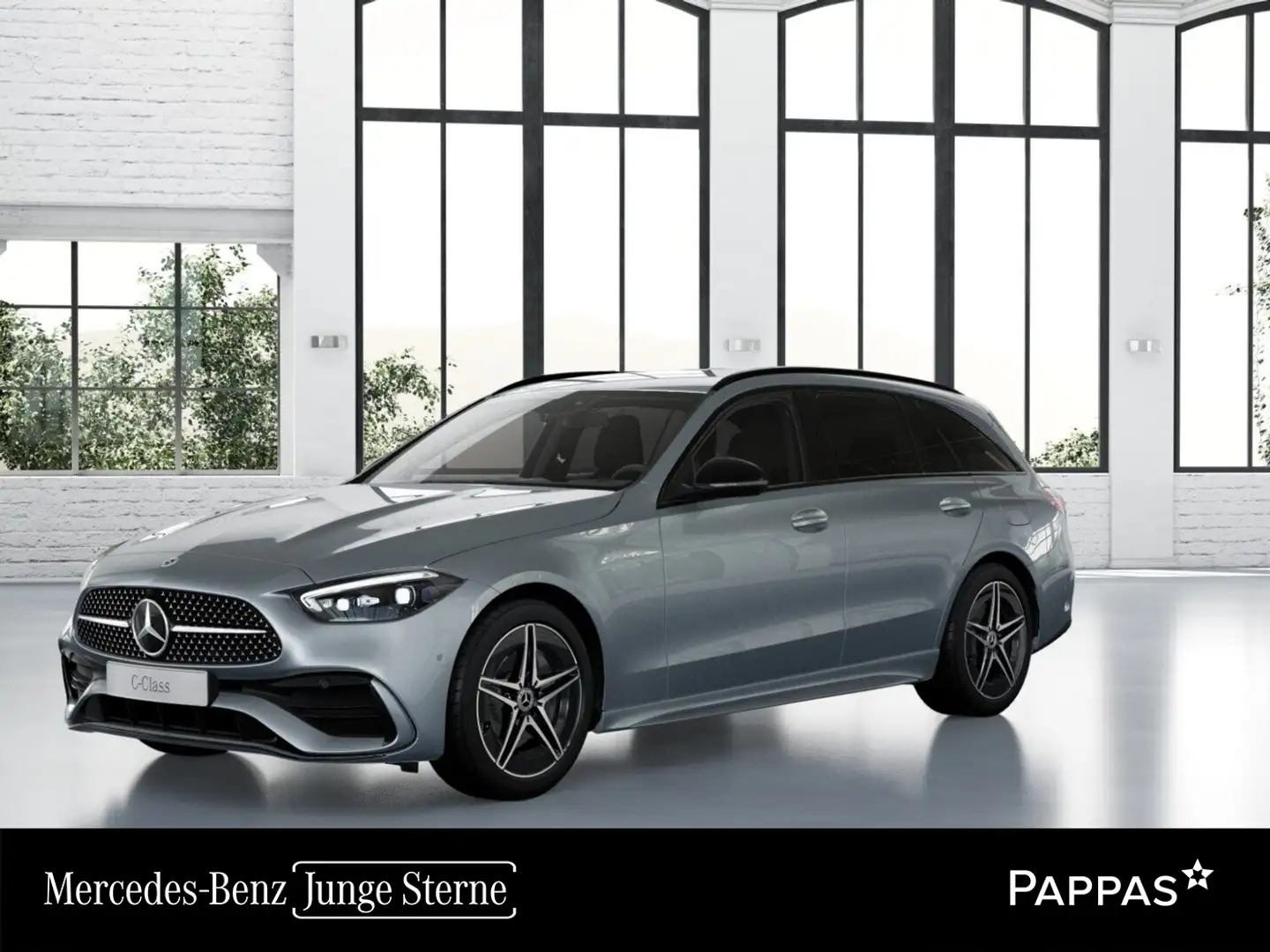 Mercedes-Benz C 300 de 4MATIC T-Modell mit EQ Hybrid Technologie Silber - 1