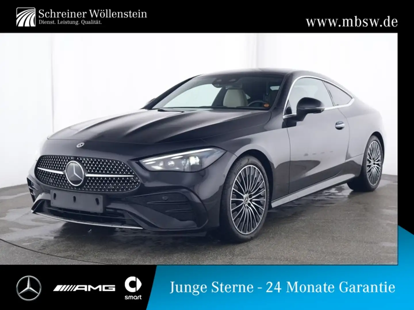 Mercedes-Benz CLE 220 d Coupé AMG-PREMIUM*FAP+*DigL*360*Leder* Schwarz - 1