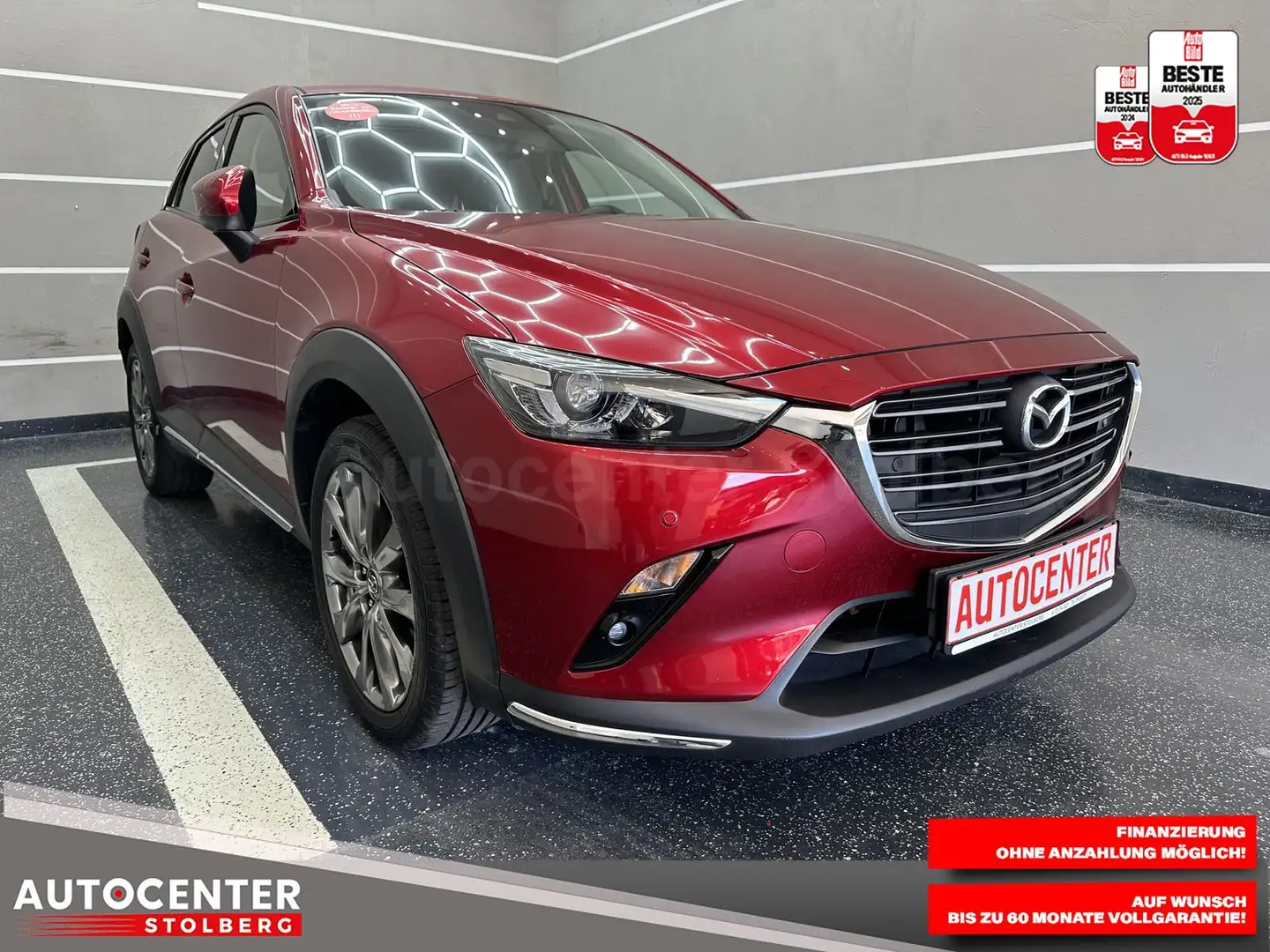 Mazda CX-3 Kangei "LEDER-NAVI-MULTI-SITZH-HEAD UP" Rot - 2