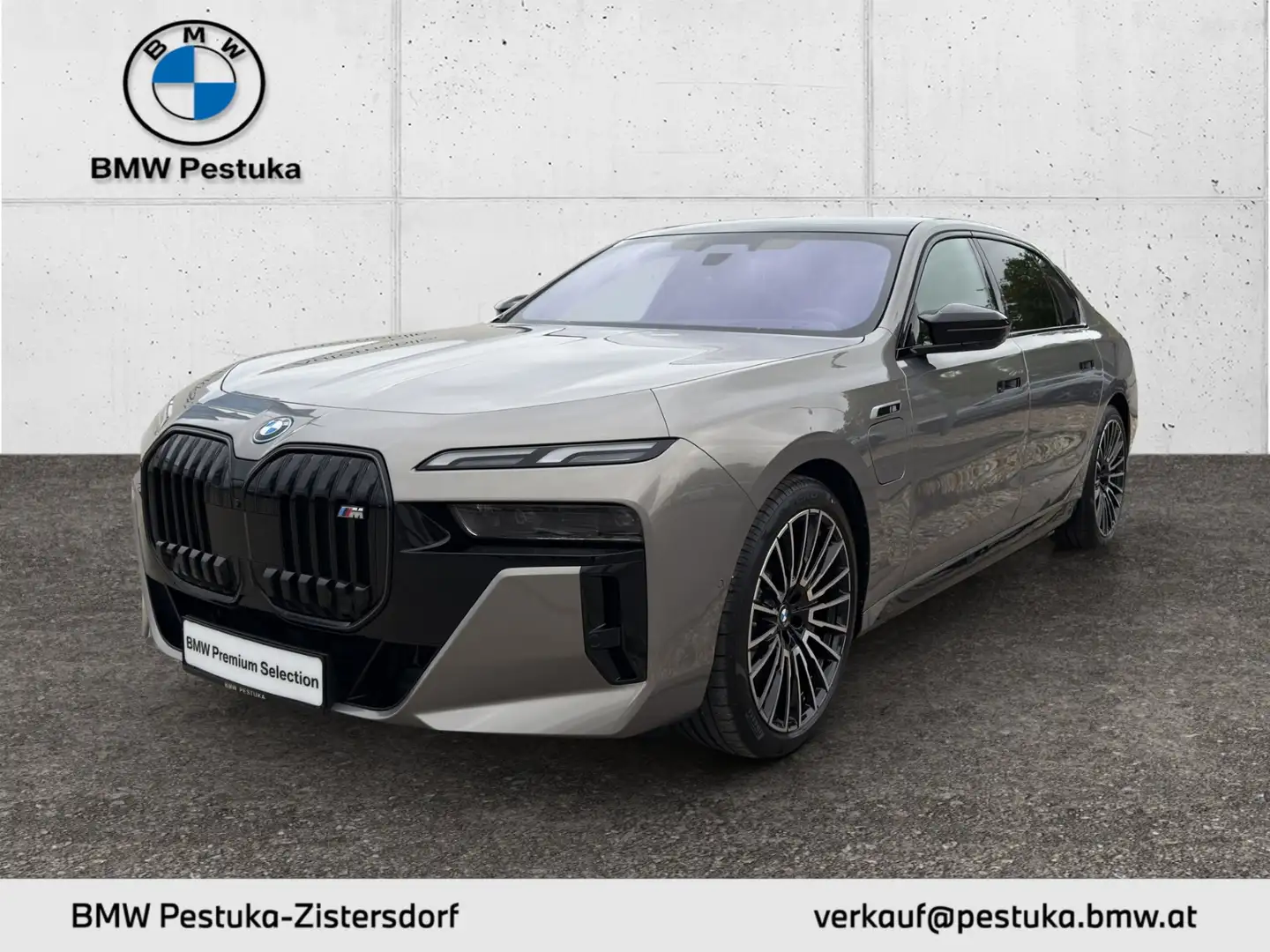 BMW 760 M760e xDrive Limousine Gri - 1