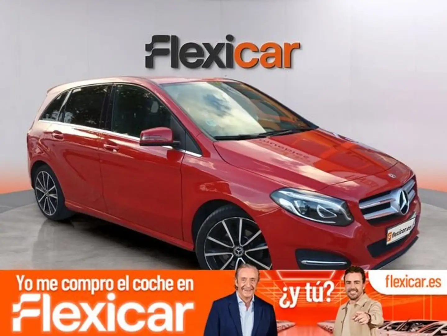 Mercedes-Benz B 200 d Rojo - 1