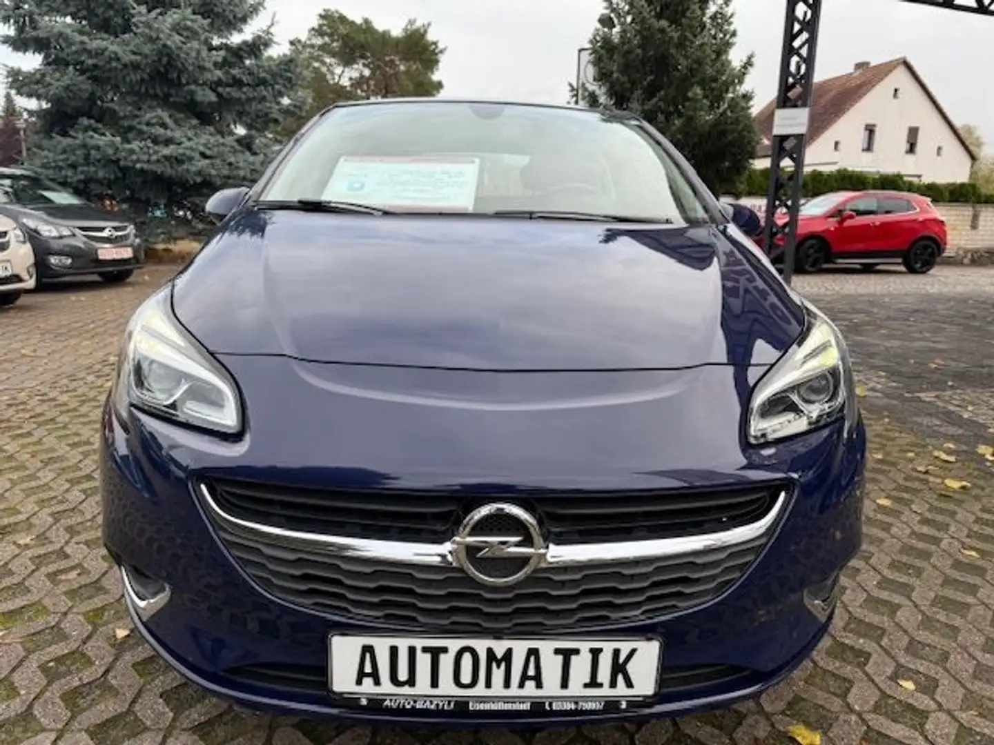 Opel Corsa E Innovation Automatik, Schiebedach Bleu - 2