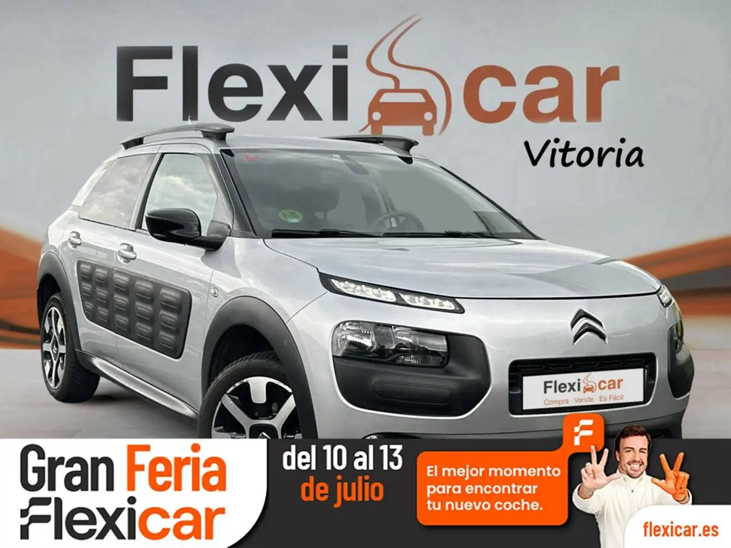 Citroen C4 Cactus BlueHDi 100 Shine Gris - 1