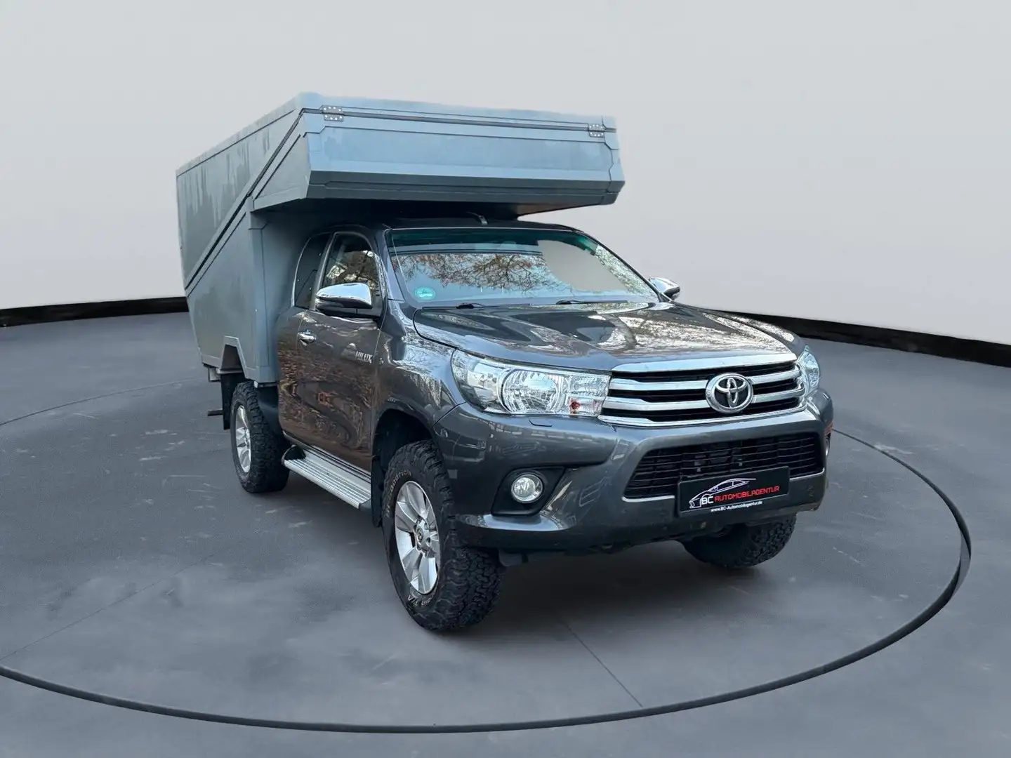 Toyota Hilux Extra Cab Comfort 4x4*CAMPER*HUBDACHKABINE Grau - 1