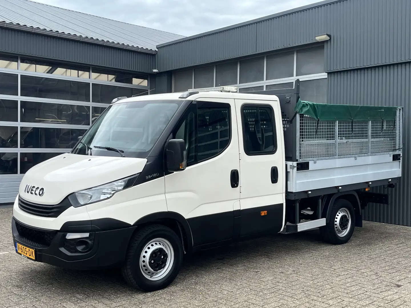 Iveco Daily 35S12D 2.3 345 Euro 6 Trekgewicht 3500kg 6 persoon Blanc - 2