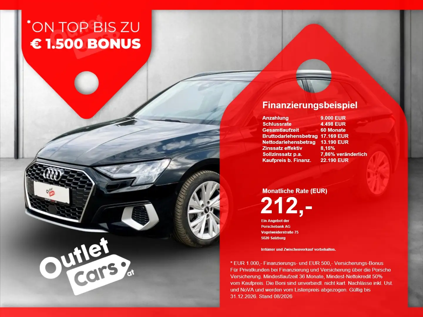 Audi A3 Sportback 35 TDI RADAR+ASSIST+NAVI+RFK+Virtual Schwarz - 1