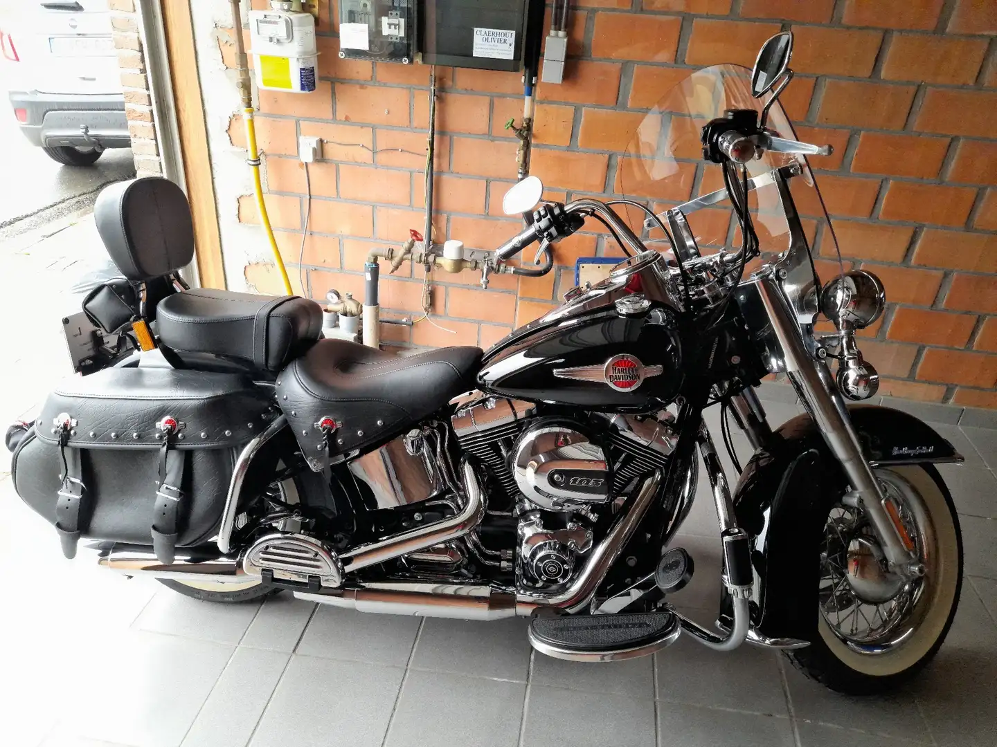 Harley-Davidson Heritage Softail Noir - 2