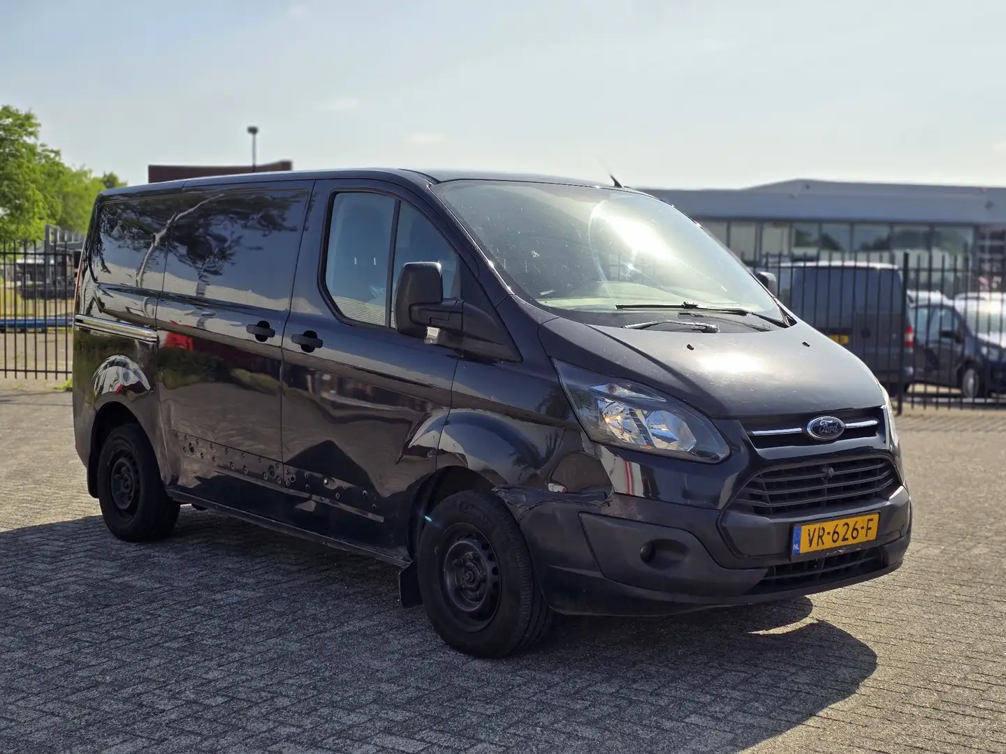 Ford Transit Custom 290 2.2TDCI L1H1 EX BTW! EXPORT! EX VAT! Zwart - 1