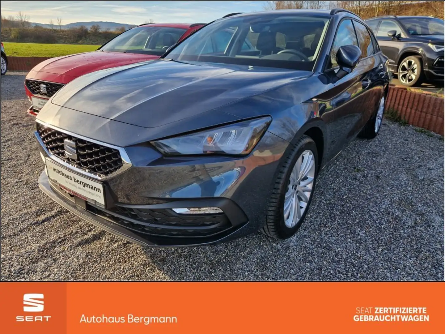 SEAT Leon Sportstourer 1.5 eTSI DSG Style*Full-Link* Gris - 1
