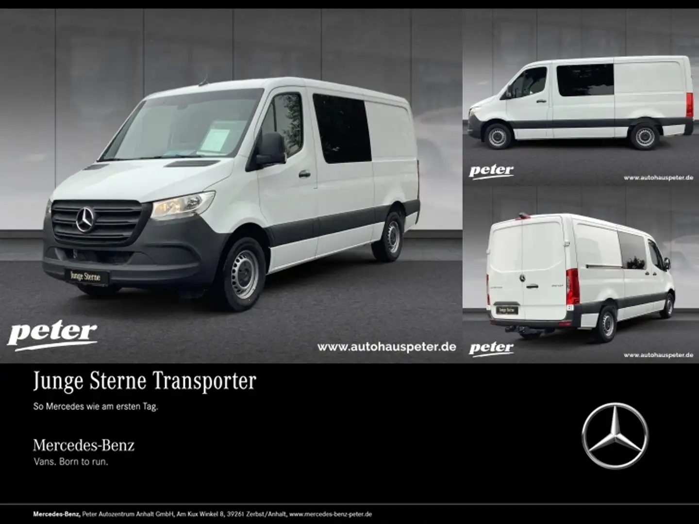 Mercedes-Benz Sprinter 315 CDI Mixto AHK3,5t/Klima/Kamera Weiß - 1