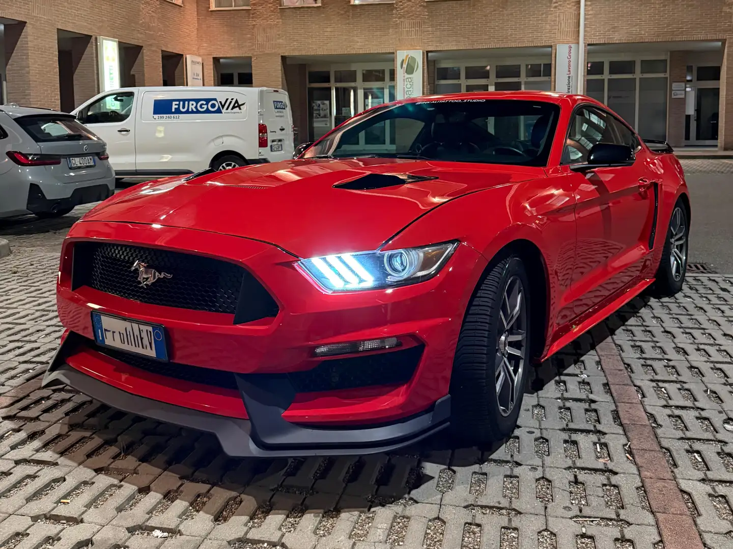 Ford Mustang Mustang Fastback 2.3 ecoboost 317cv auto Rosso - 1