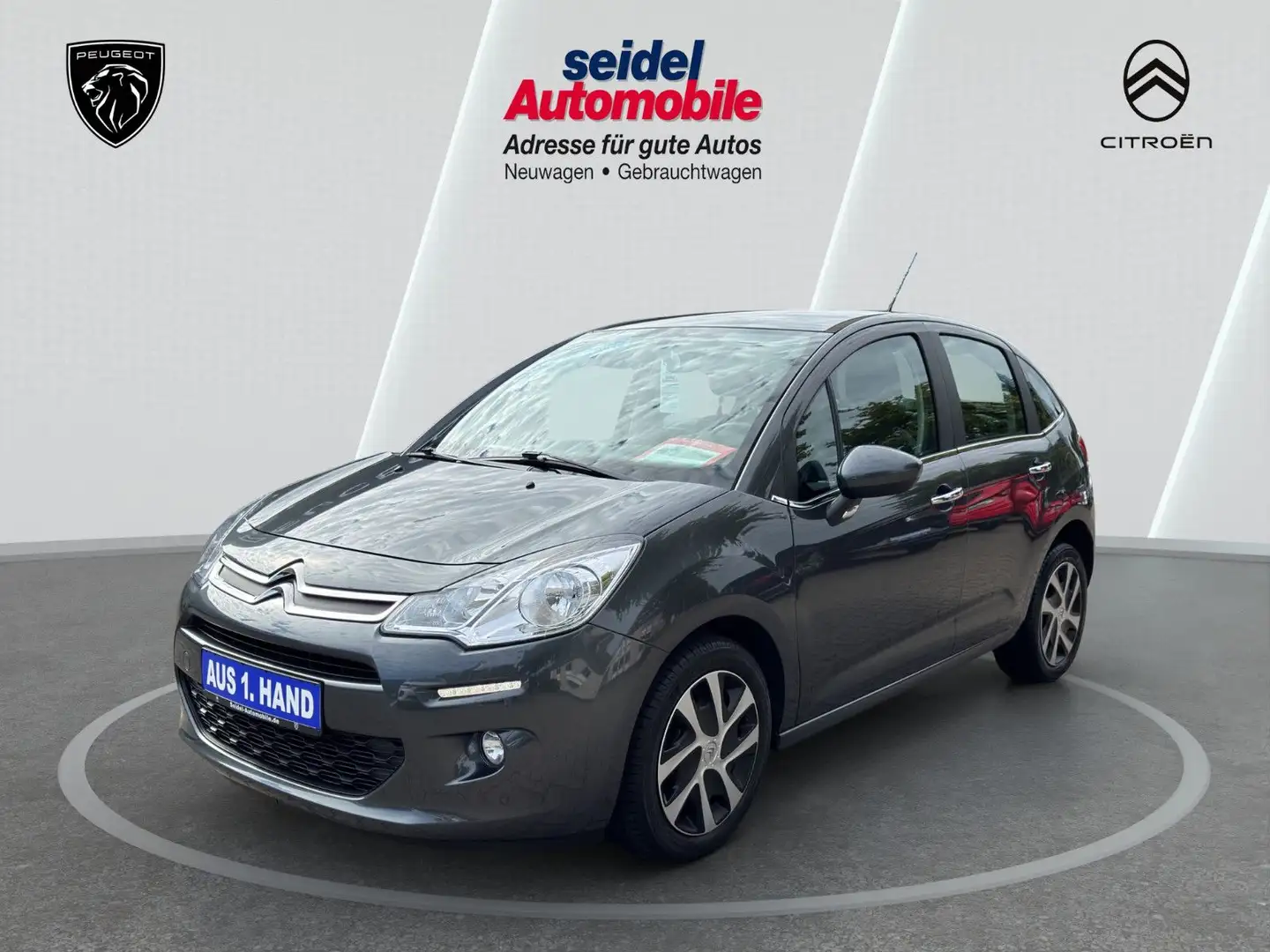 Citroen C3 PureTech 82 Selection, 1.Hd, PDC Grigio - 1