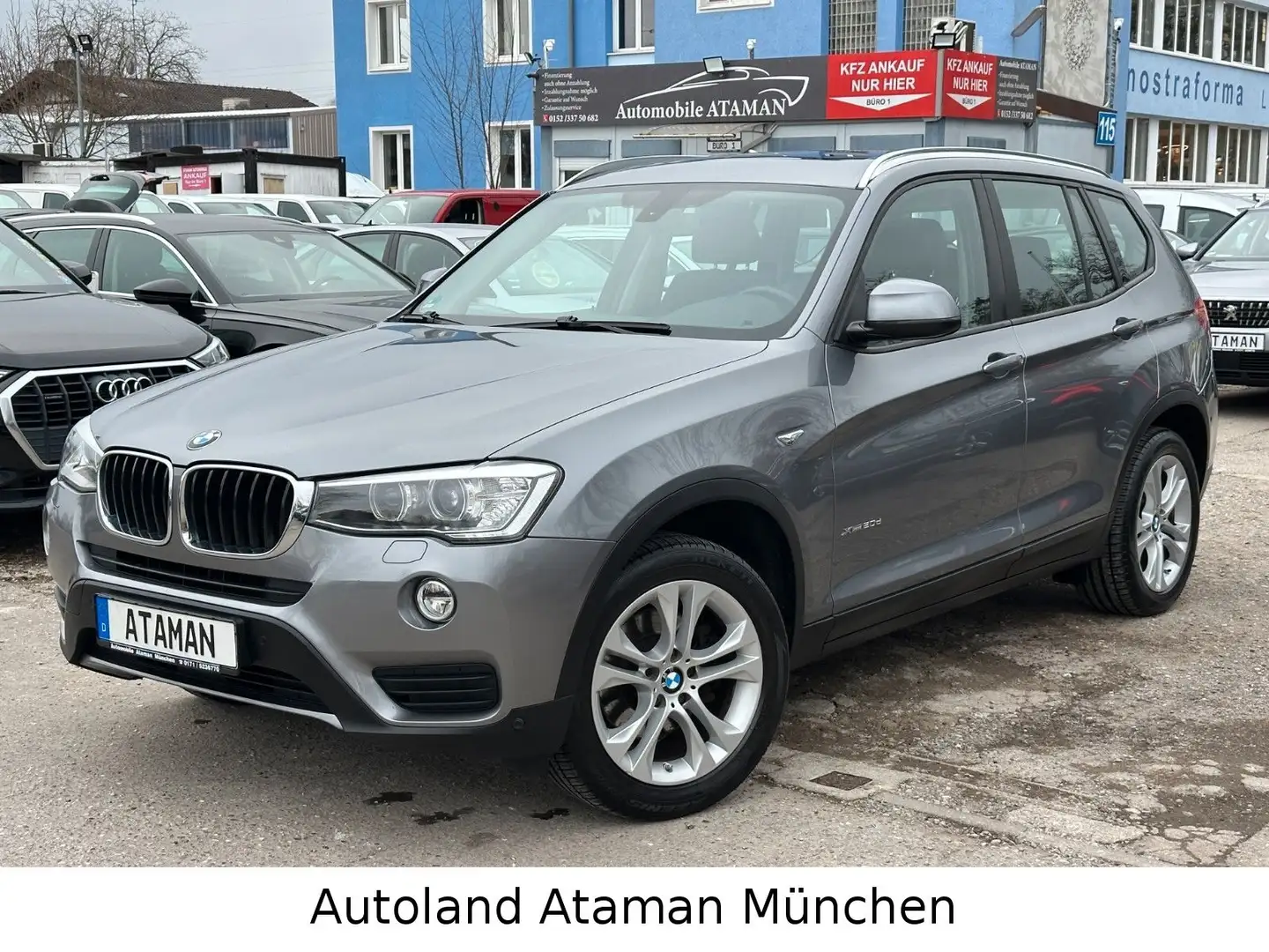 BMW X3 20d xDrive Steptr. /Navi/Panorama/Xenon/Leder Grijs - 2