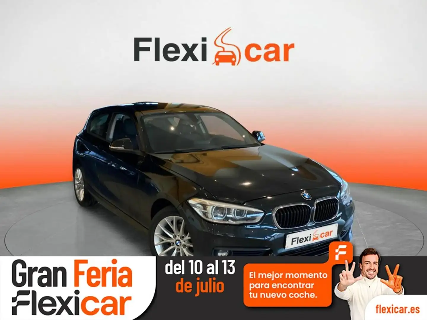 BMW 116 116d Schwarz - 1