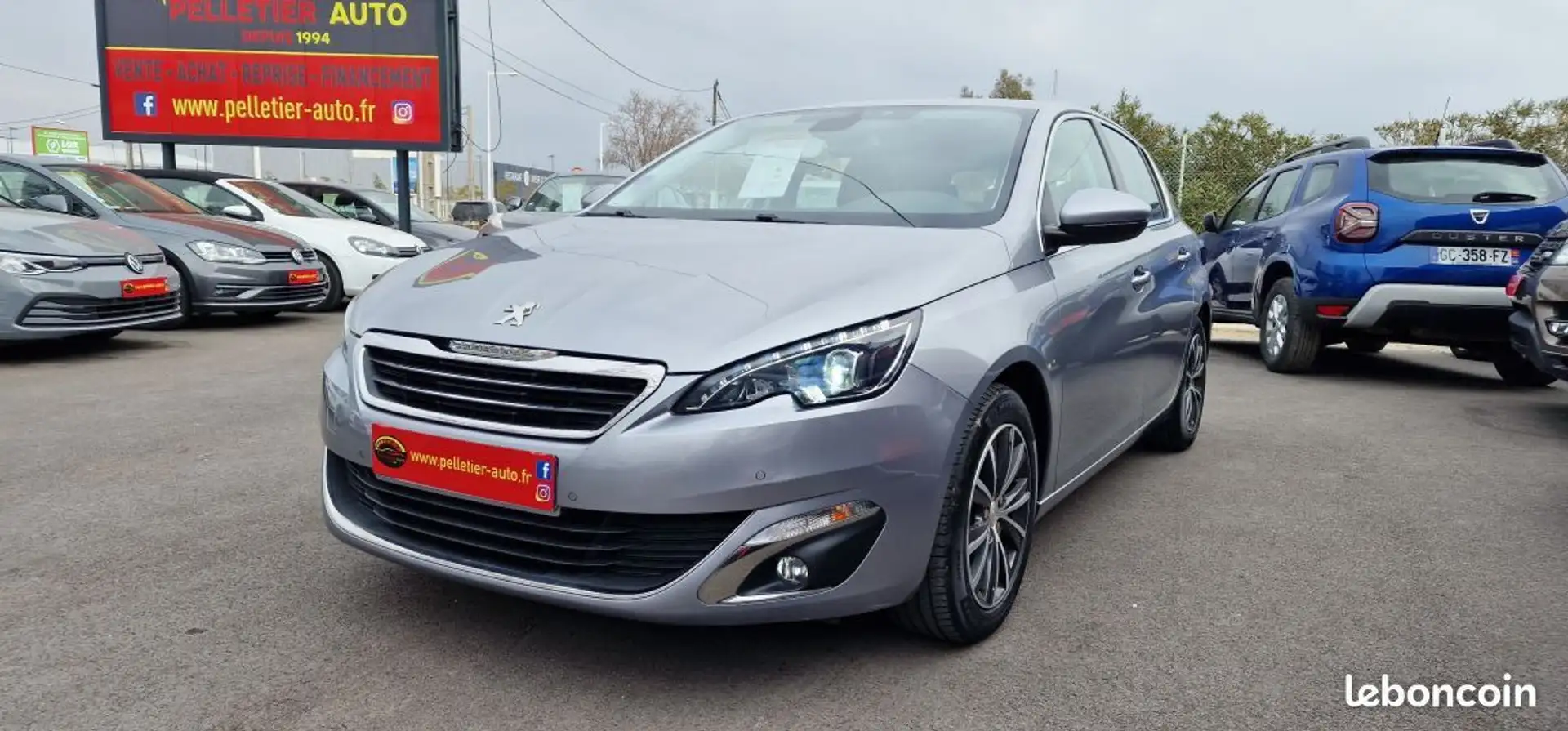 Peugeot 308 1.2 130ch SetS BVM6 Allure Grijs - 1
