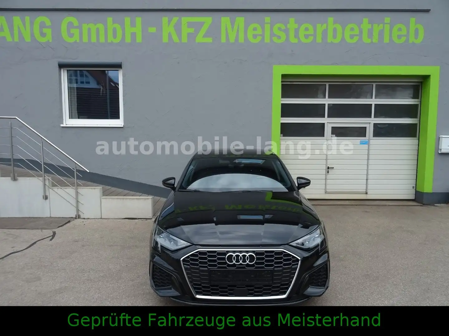 Audi A3 Sportback 30 TFSI S line #NAVI #SHZ #LED Negro - 2