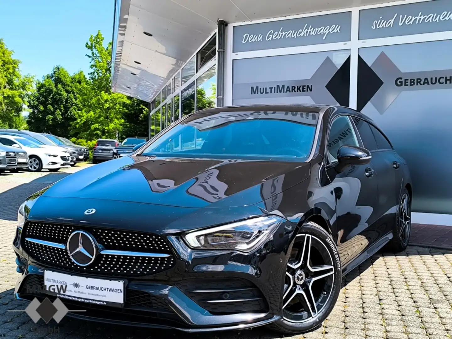 Mercedes-Benz CLA 220 d 4Matic MULTIB AMG Line Navi Fekete - 1