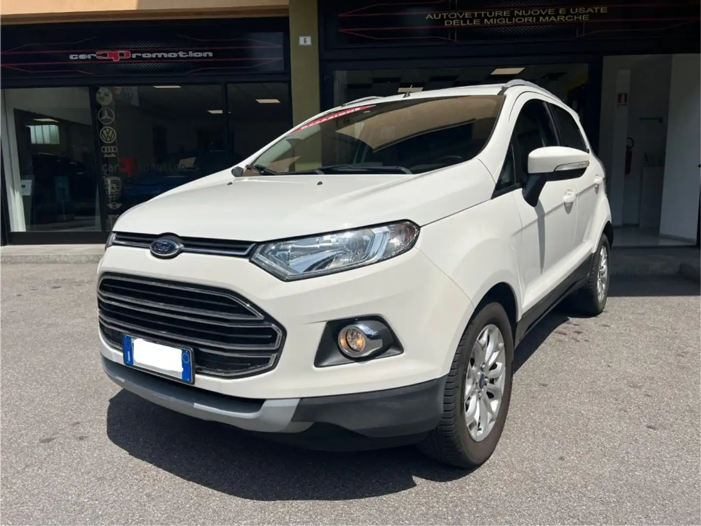 Ford EcoSport 1.0 EcoBoost 125 CV Titanium Blanc - 1