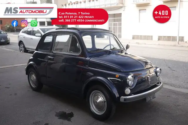 1969 Fiat 500 in Blue for sale