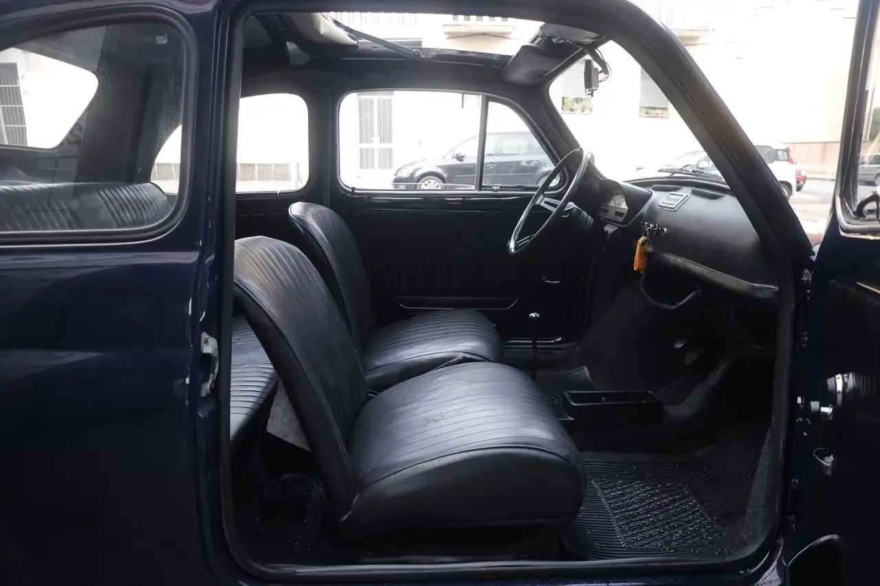Fiat 500 LUSSO Targa e Libretto Originali, foto 10