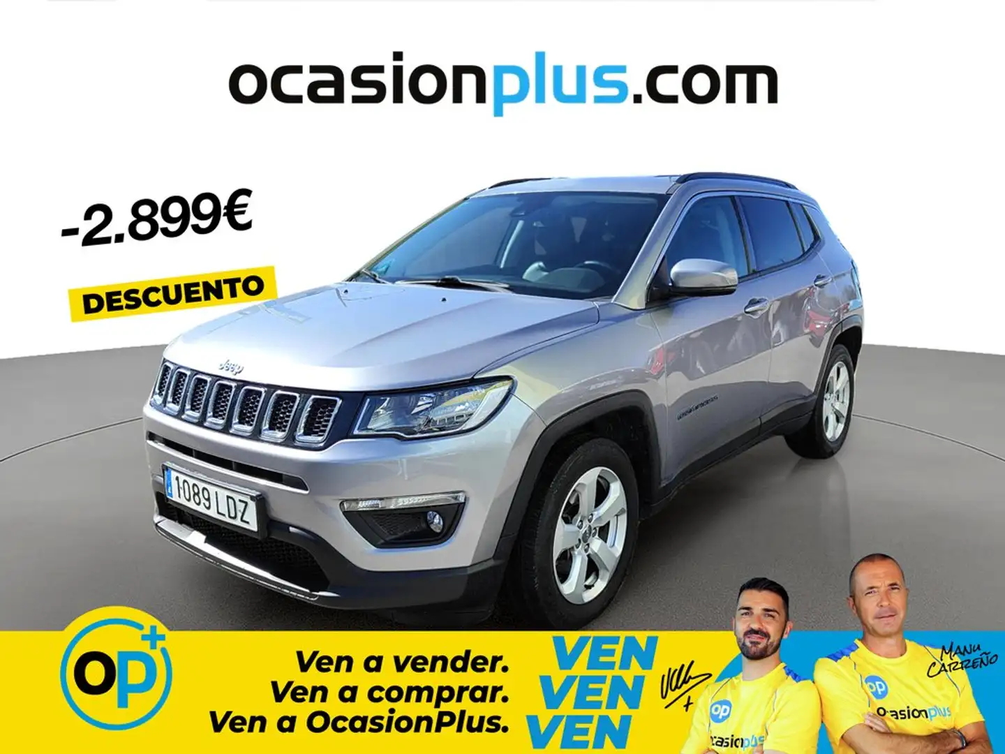 Jeep Compass 1.4 Multiair Longitude 4x2 103kW Gris - 1