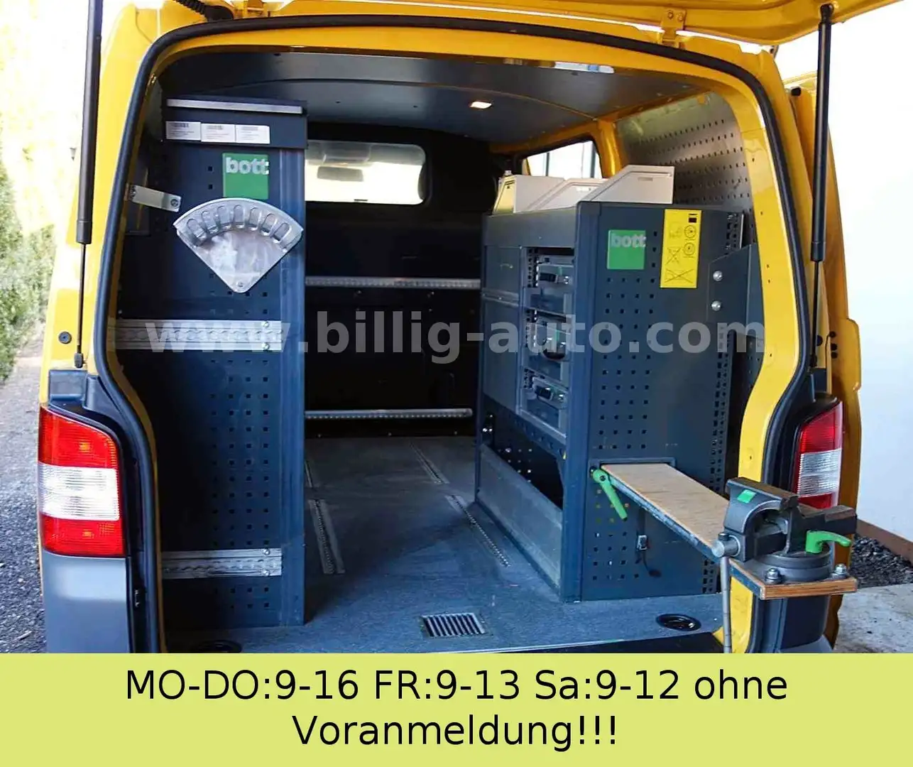 Volkswagen T5 Transporter T5 BOTT Sortimo Orsy Werkstatt Transporter Jaune - 1