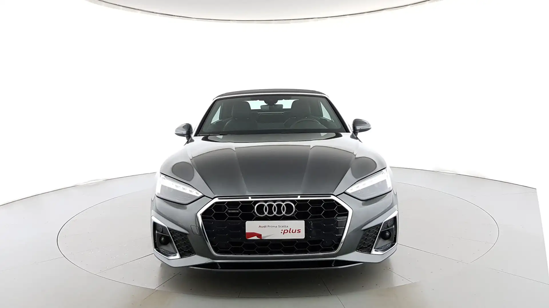 Audi A5 Cabrio 40 2.0 tdi mhev S line edition quattro 204c Grigio - 2