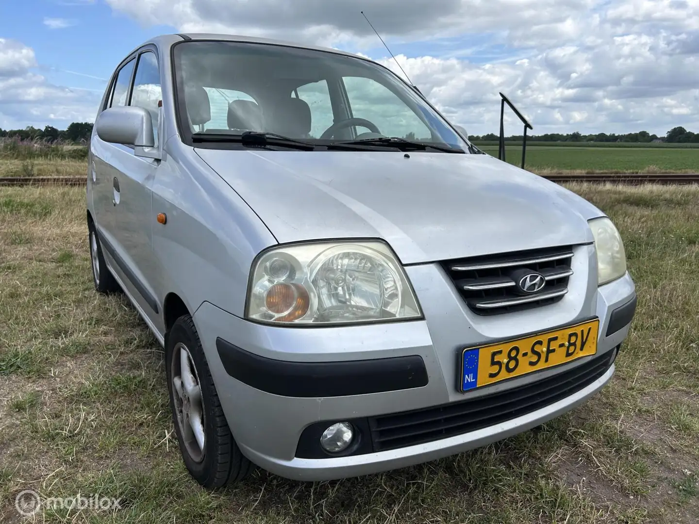Hyundai Atos 1.1i Dynamic AIRCO NIEUWE APK EL RAMEN Сірий - 2