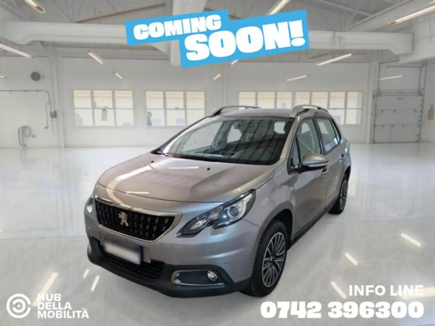 Peugeot 2008 BlueHDi 100 S&S Active Grigio - 2