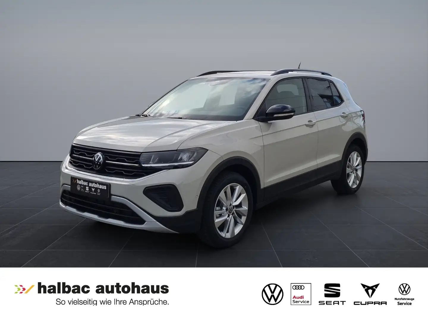 Volkswagen T-Cross 1.0 TSI DSG Goal+AHK+NAVI+KAMERA+PDC+SHZ+CLIAMTR Grau - 1