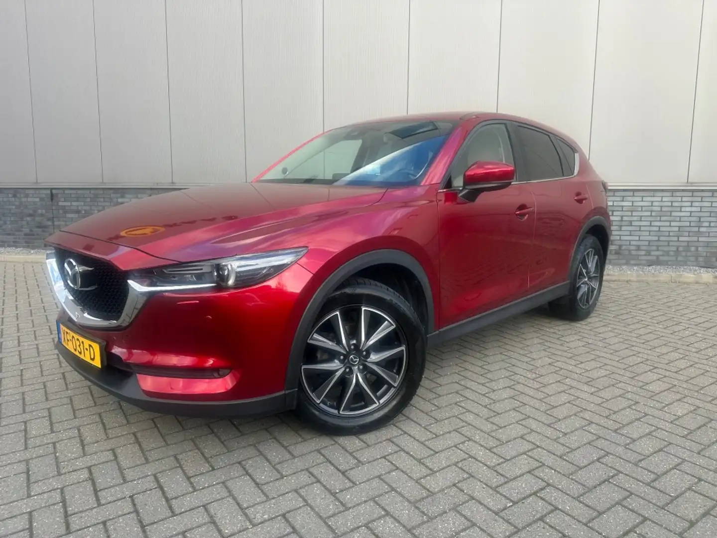 Mazda CX-5 2.0 SAG 165 GT-LUX.+Leer orig Ned auto Rood - 1