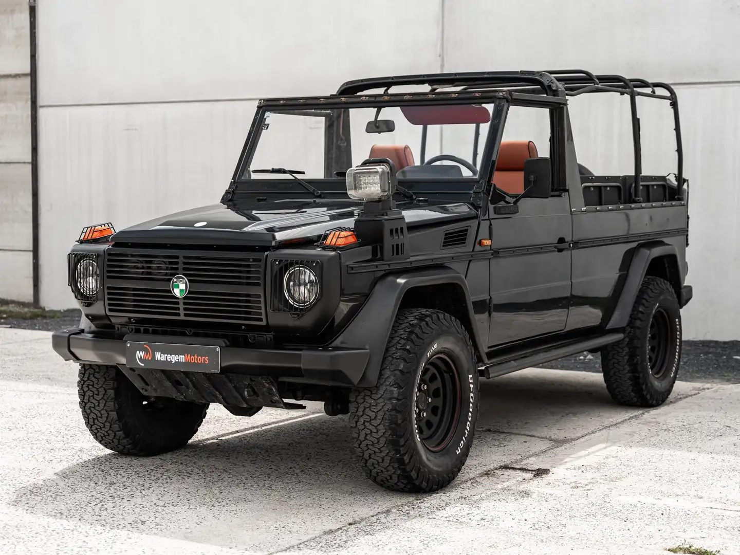 Mercedes-Benz G 300 300 GD Puch Cabrio Brown leather Cabrio 8 seats Schwarz - 1