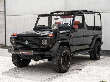 300 GD Puch Cabrio Brown leather Cabrio 8 seats