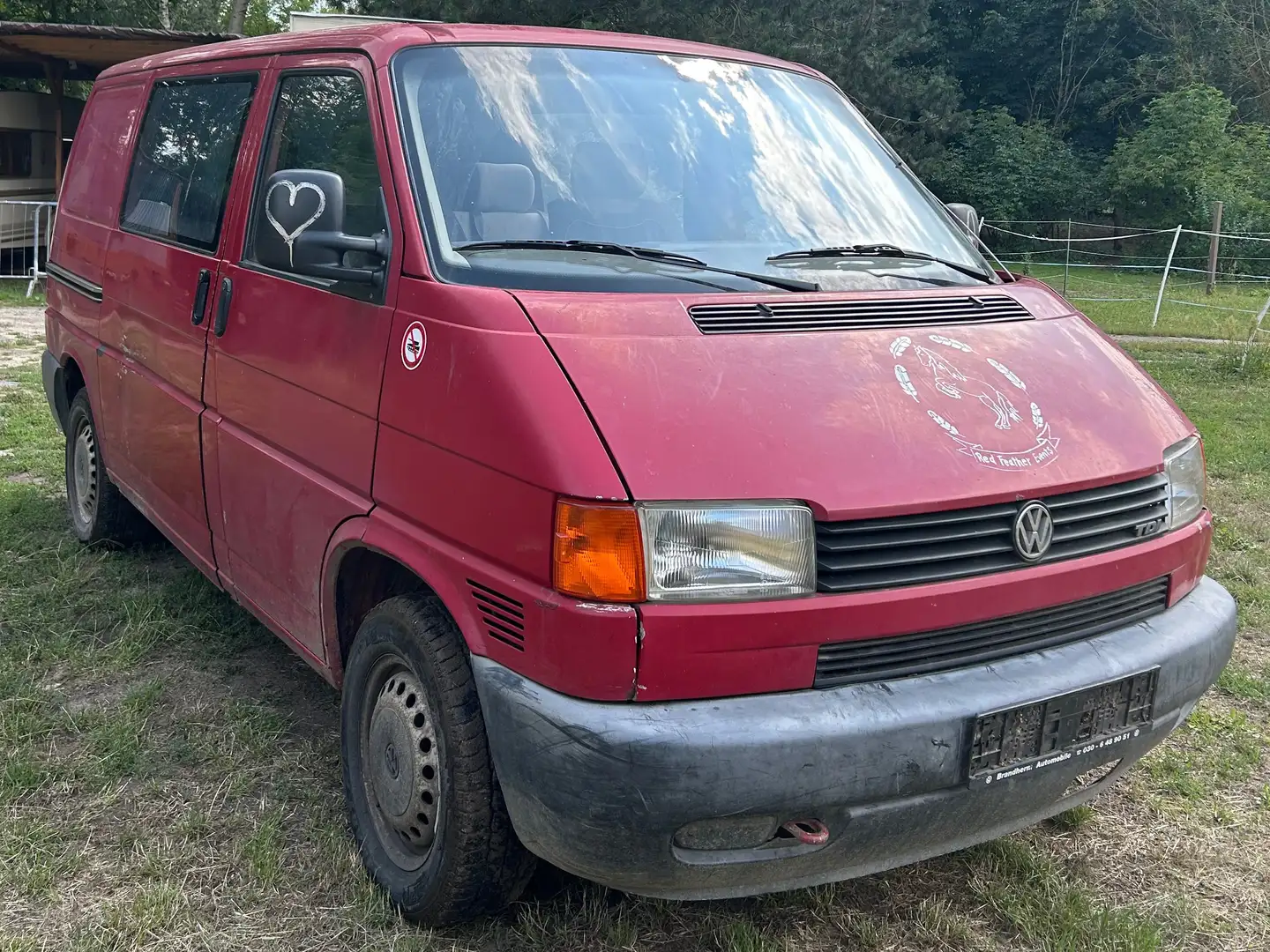 Volkswagen T4 Transporter Syncro 7DB Rot - 2