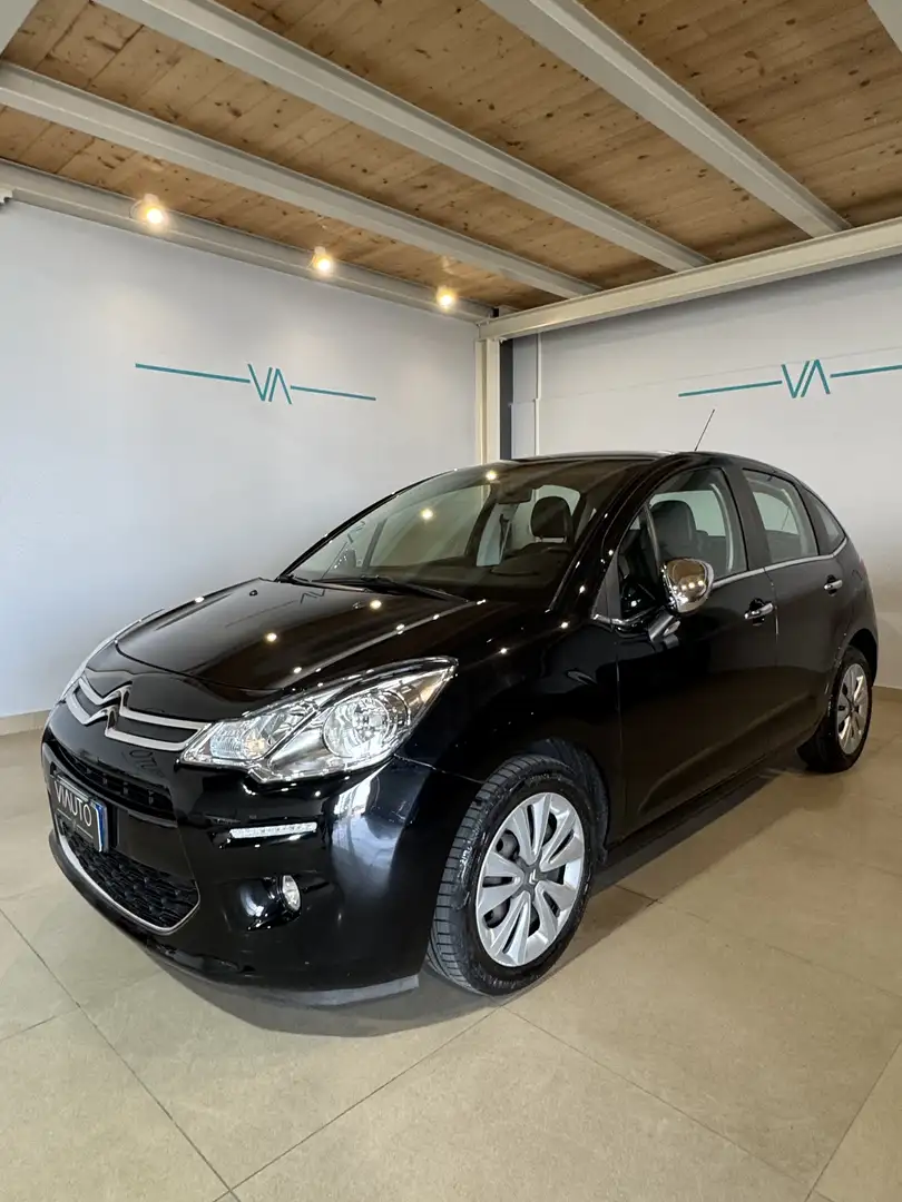 Citroen C3 C3 1.2 vti Seduction 82cv *UNICO PROPRIETARIO* Nero - 2
