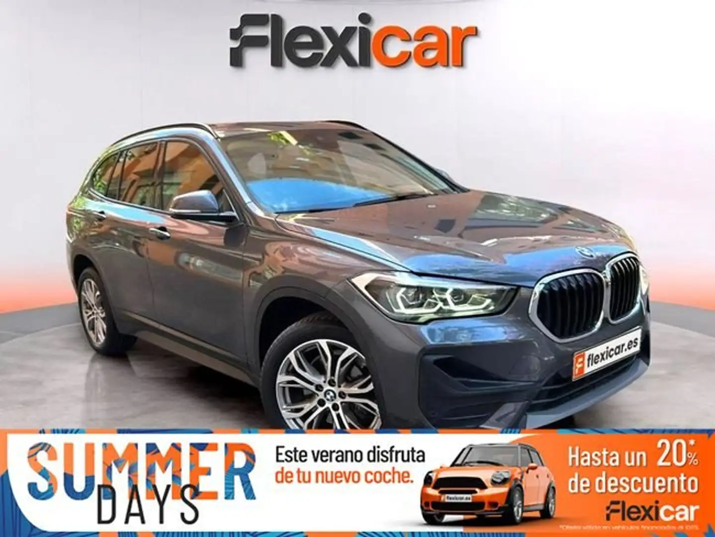 BMW X1 sDrive 18i Gris - 1