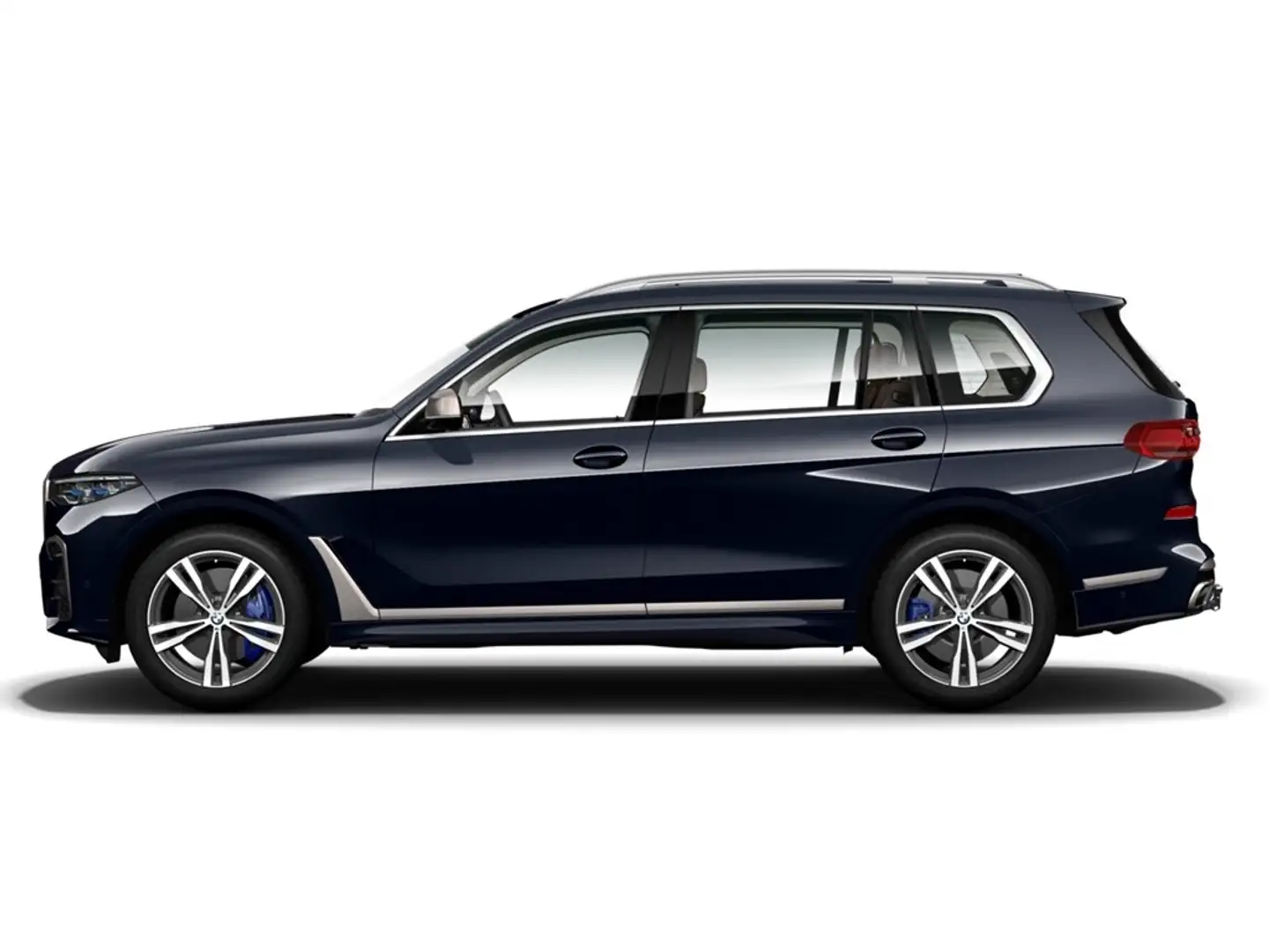 BMW X7 d/HUD/StandHZG/AHK/Panorama/Navi/Leder Schwarz - 2