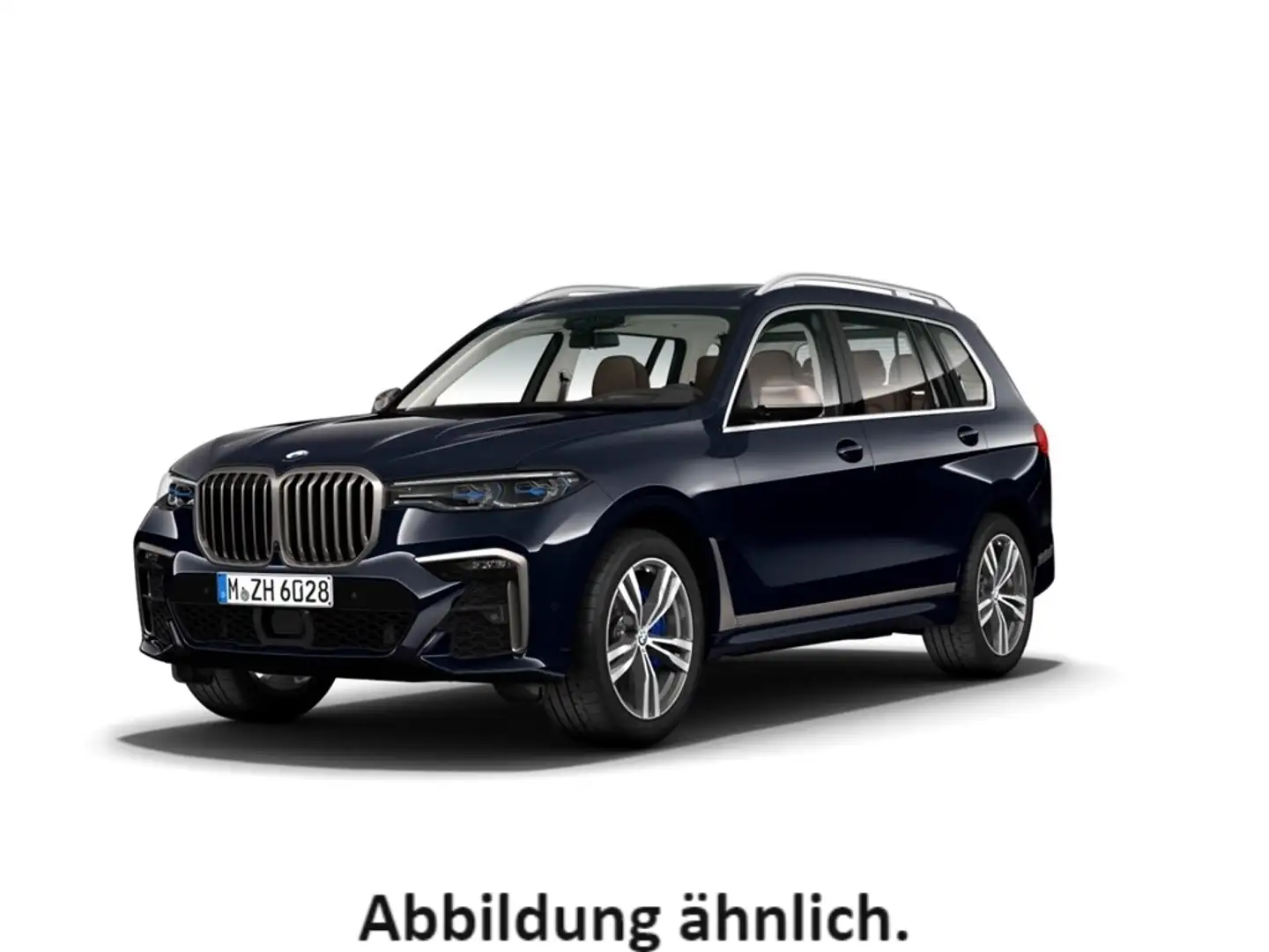 BMW X7 d/HUD/StandHZG/AHK/Panorama/Navi/Leder Schwarz - 1