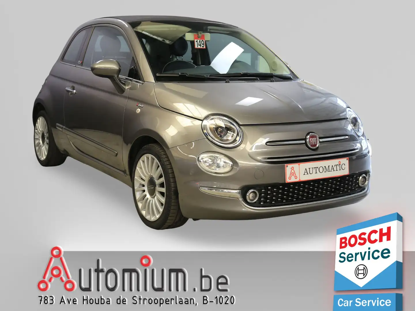 Fiat 500C 0.9 T TwinAir Lounge MTA Grau - 1