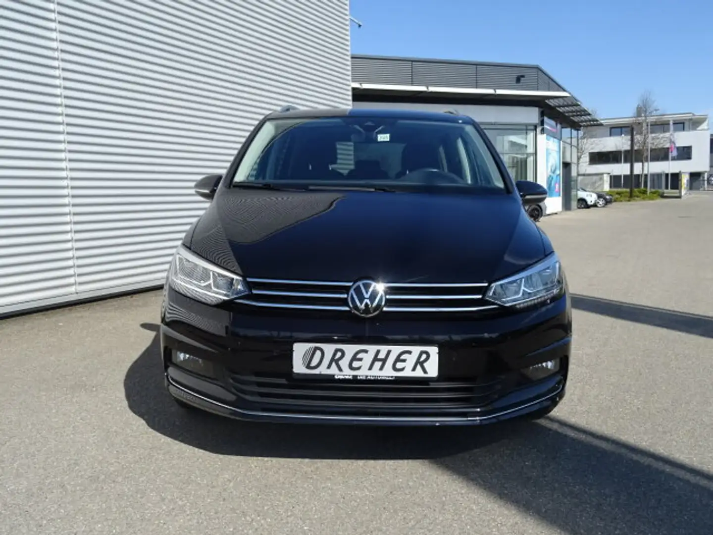 Volkswagen Touran Touran 1.5 TSI Highline 7-Sitzer/ Nav/Autom/AHK Schwarz - 2