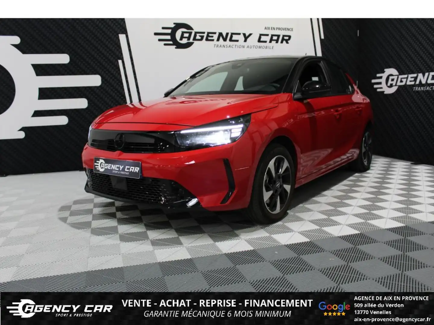 Opel Corsa Corsa-e - 136 F BERLINE #Yes - CARPLAY - LOA 245, 24 ?* Rouge - 1