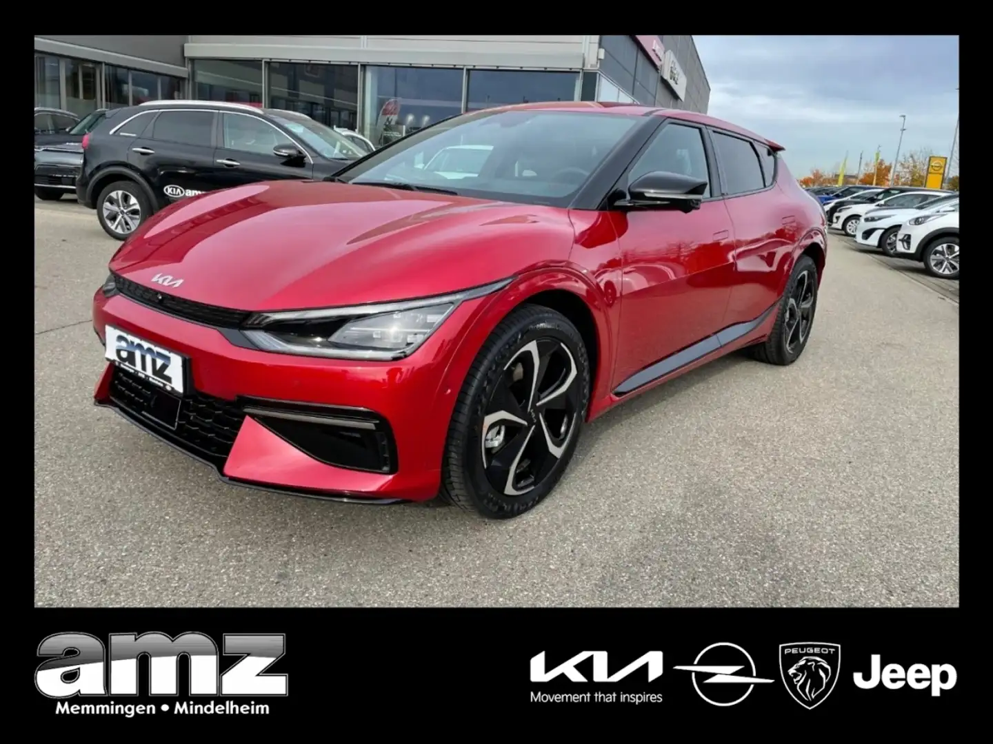 Kia EV6 Elektro 77,4 kWh GT-Line *ACC*Wärmepumpe*top Rosso - 1